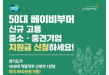 경기도, 50대 정규직 채용 기업에 최대 1년 인건비 일부 지원