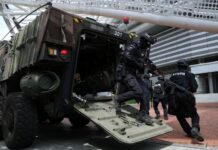 서울 올림픽공원 일대서 대공방어 대테러 종합훈련